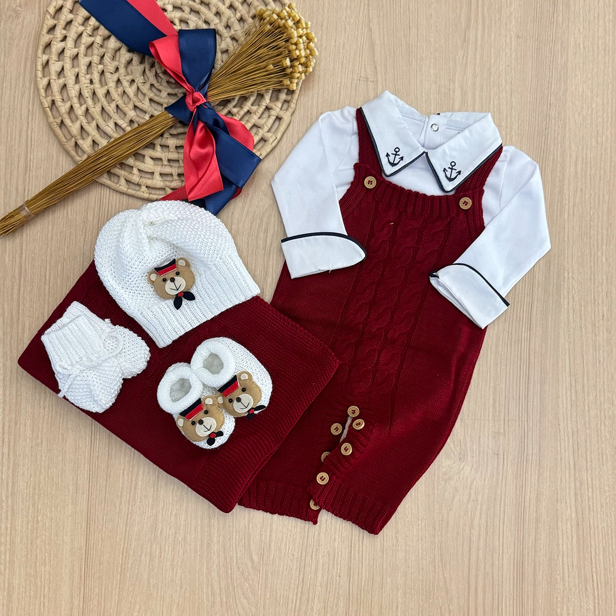 Saída Maternidade Tricot Henrique