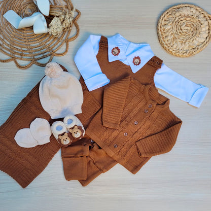 Saída Maternidade Tricot Elias