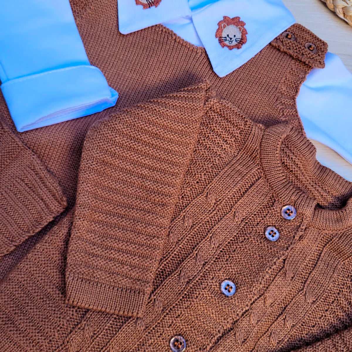 Saída Maternidade Tricot Elias