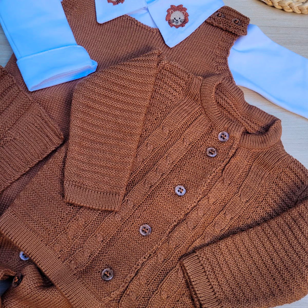 Saída Maternidade Tricot Elias