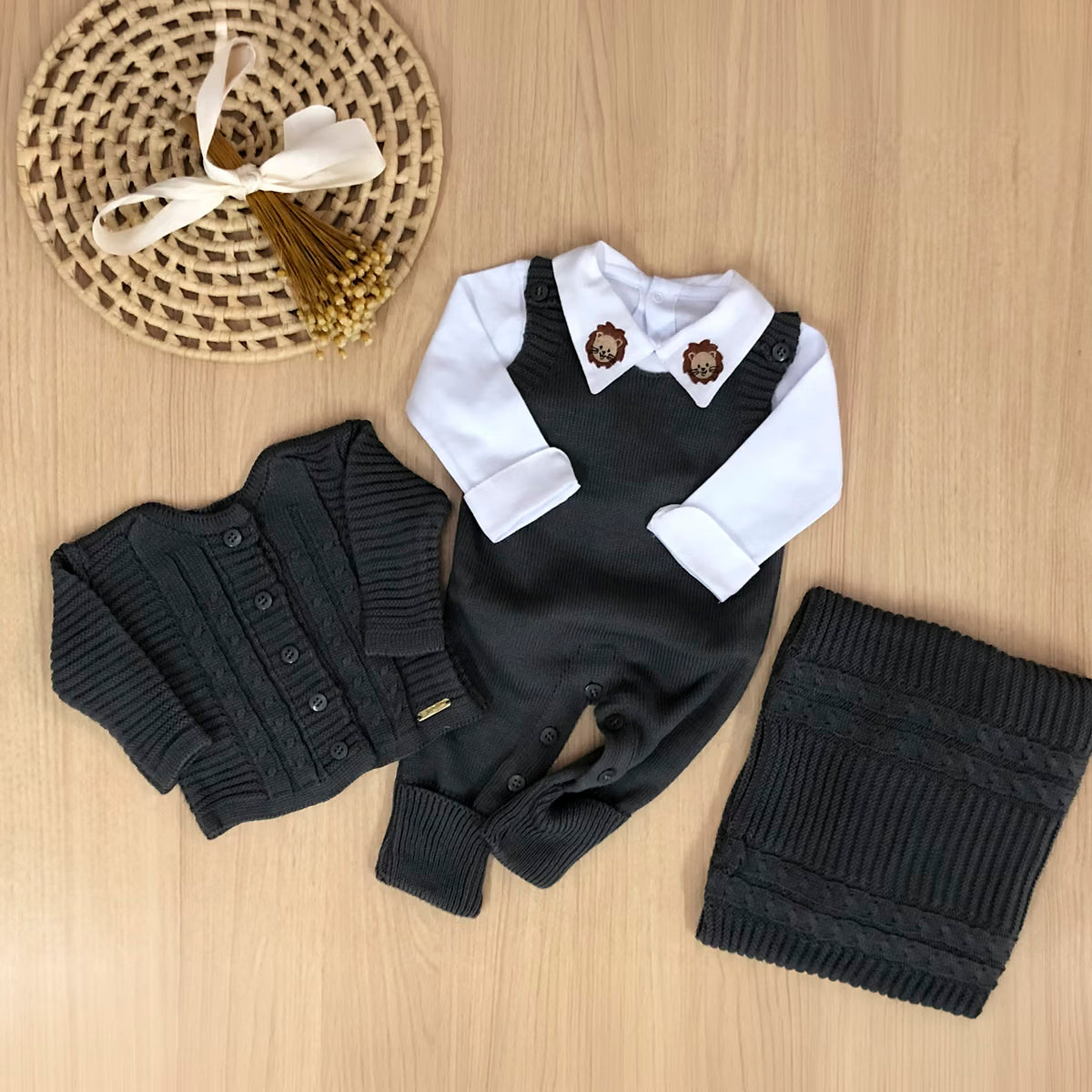 Saída Maternidade Tricot Elias