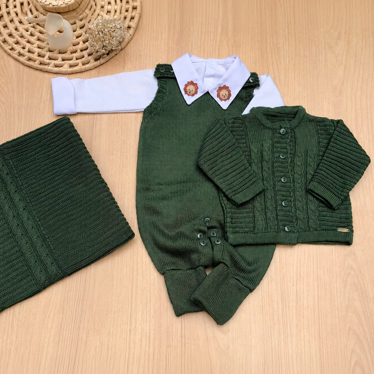 Saída Maternidade Tricot Elias