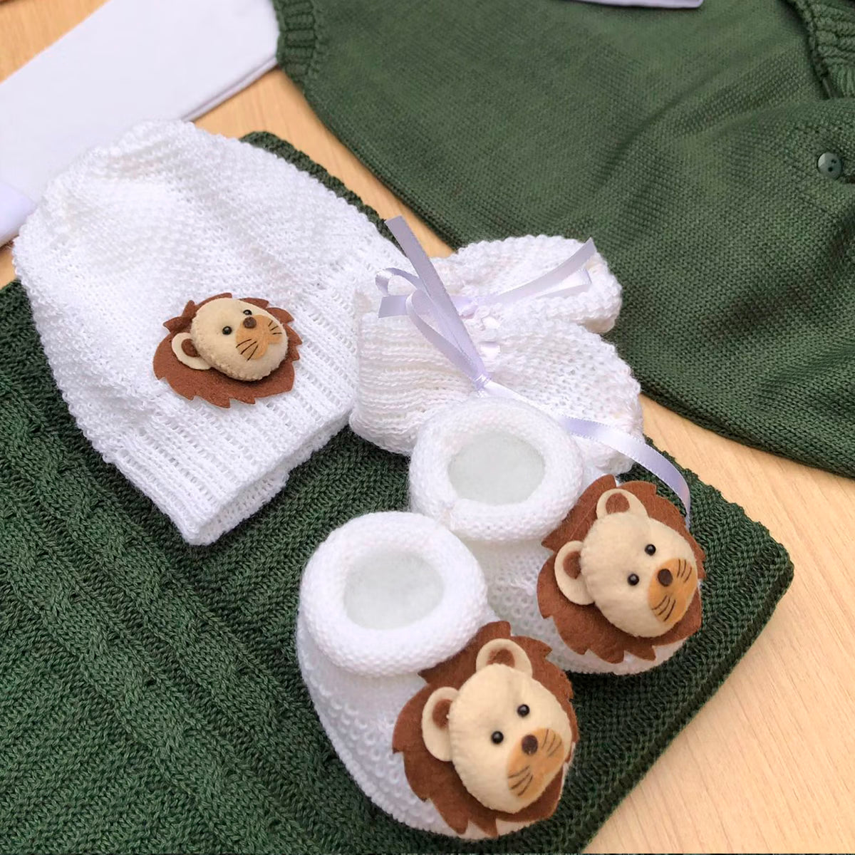 Saída Maternidade Tricot Elias