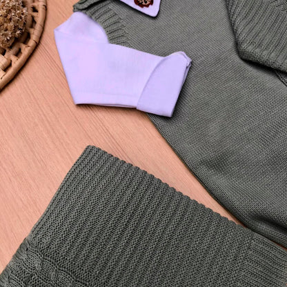 Saída Maternidade Tricot Elias