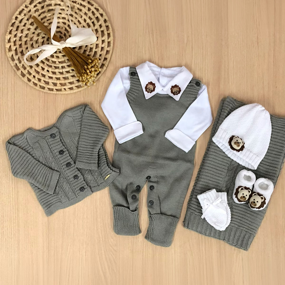 Saída Maternidade Tricot Elias