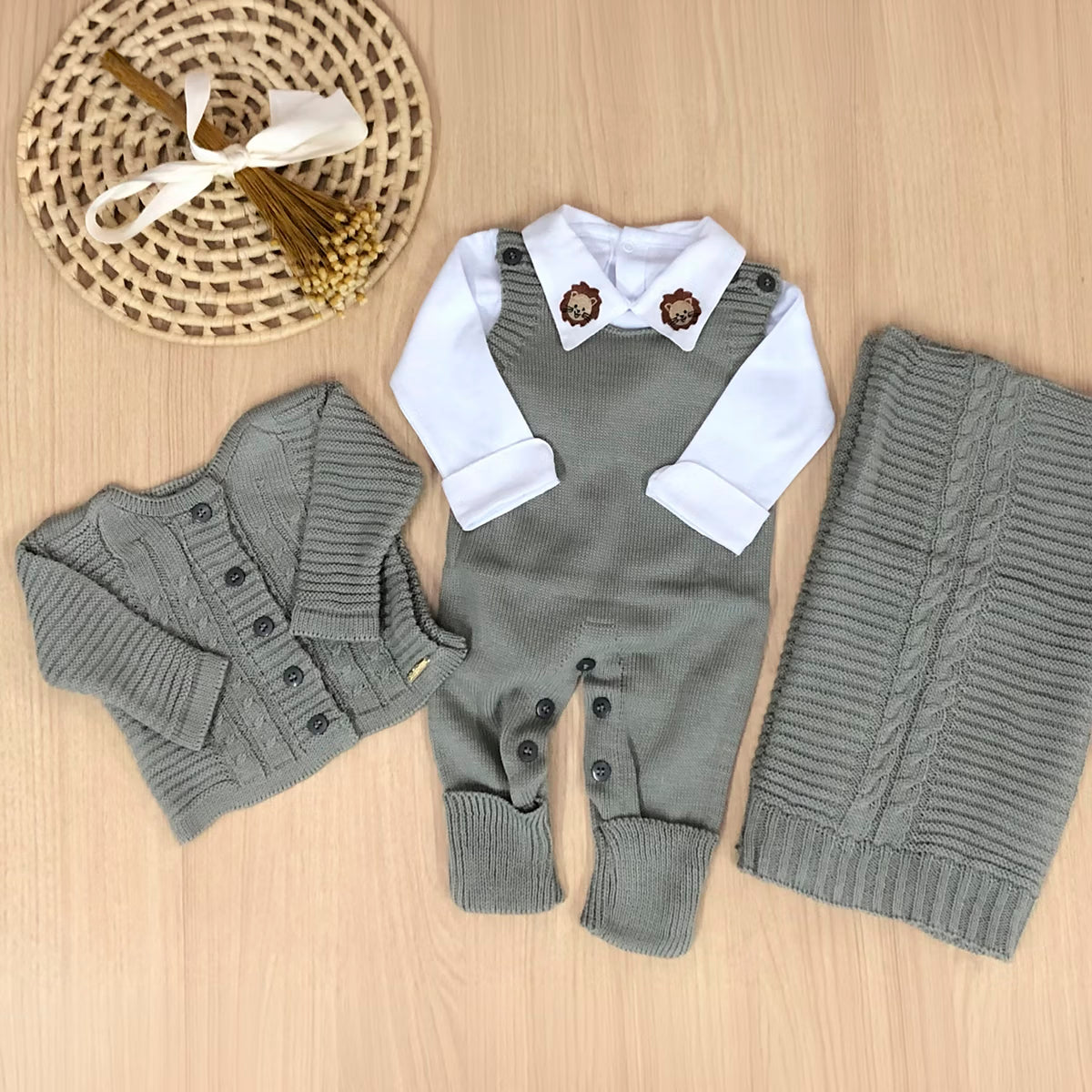 Saída Maternidade Tricot Elias