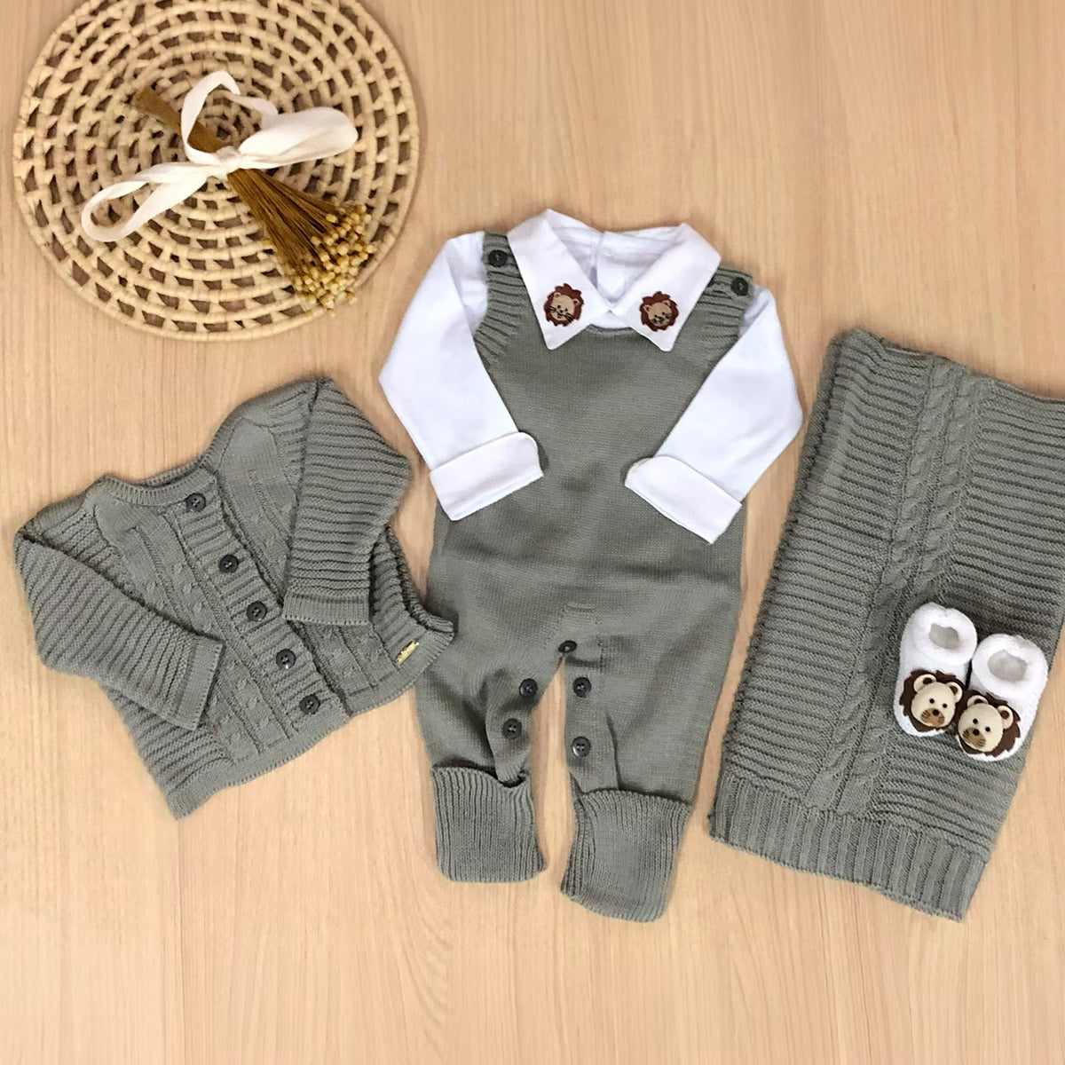 Saída Maternidade Tricot Elias