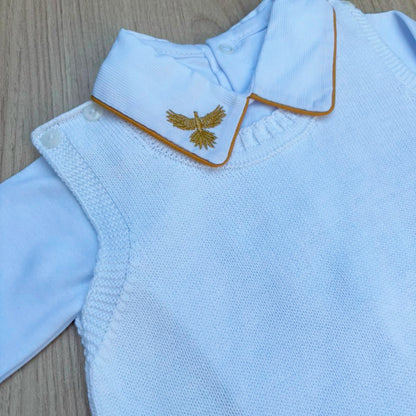 Saída Maternidade Tricot Leo