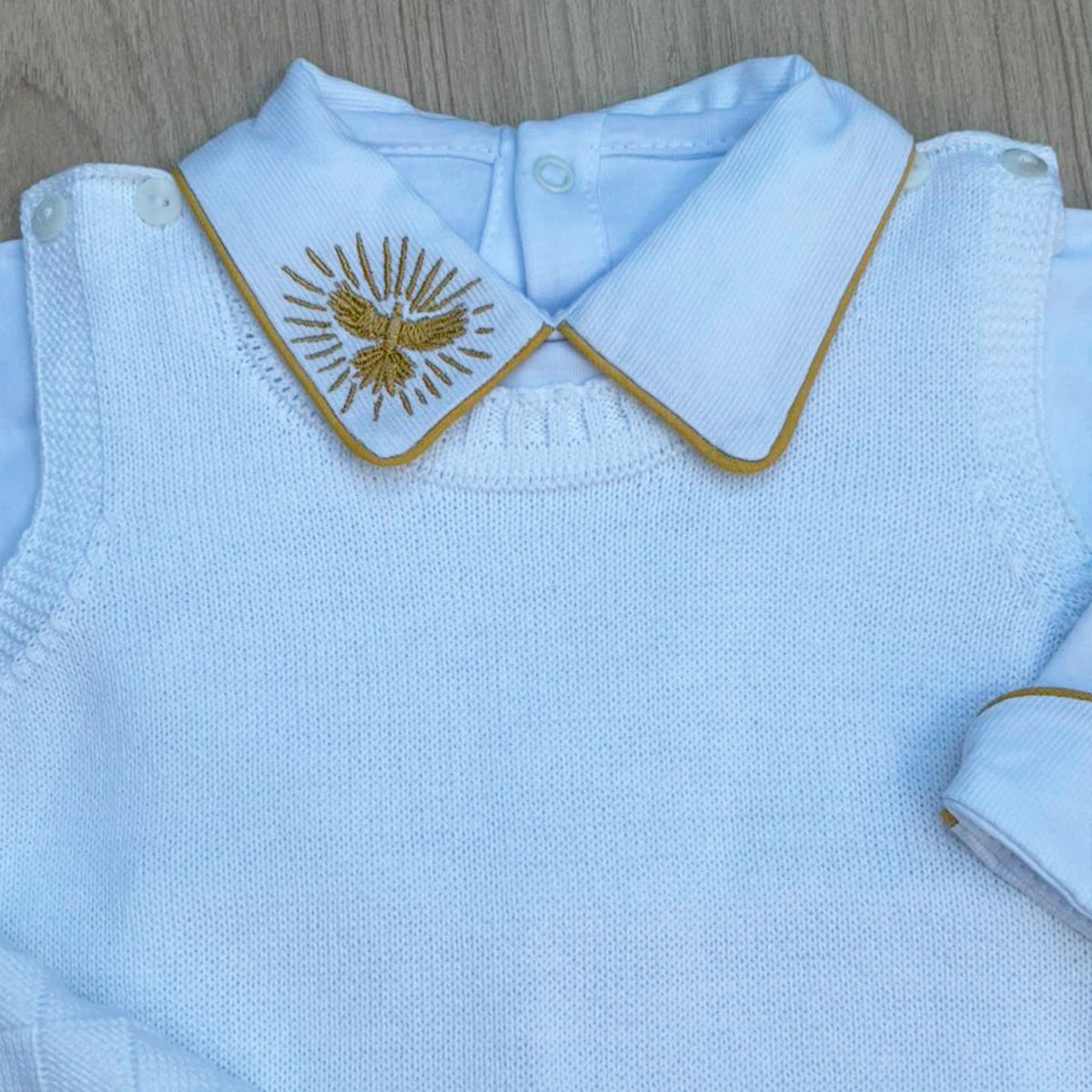 Saída Maternidade Tricot Leo