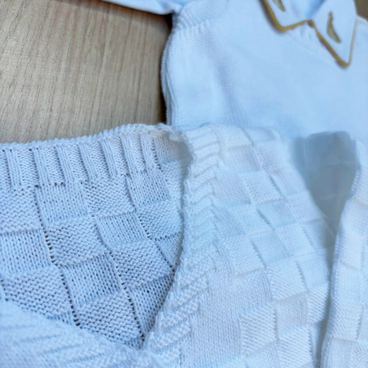 Saída Maternidade Tricot Leo