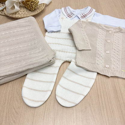Saída Maternidade Tricot Vitor