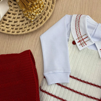 Saída Maternidade Tricot Vitor