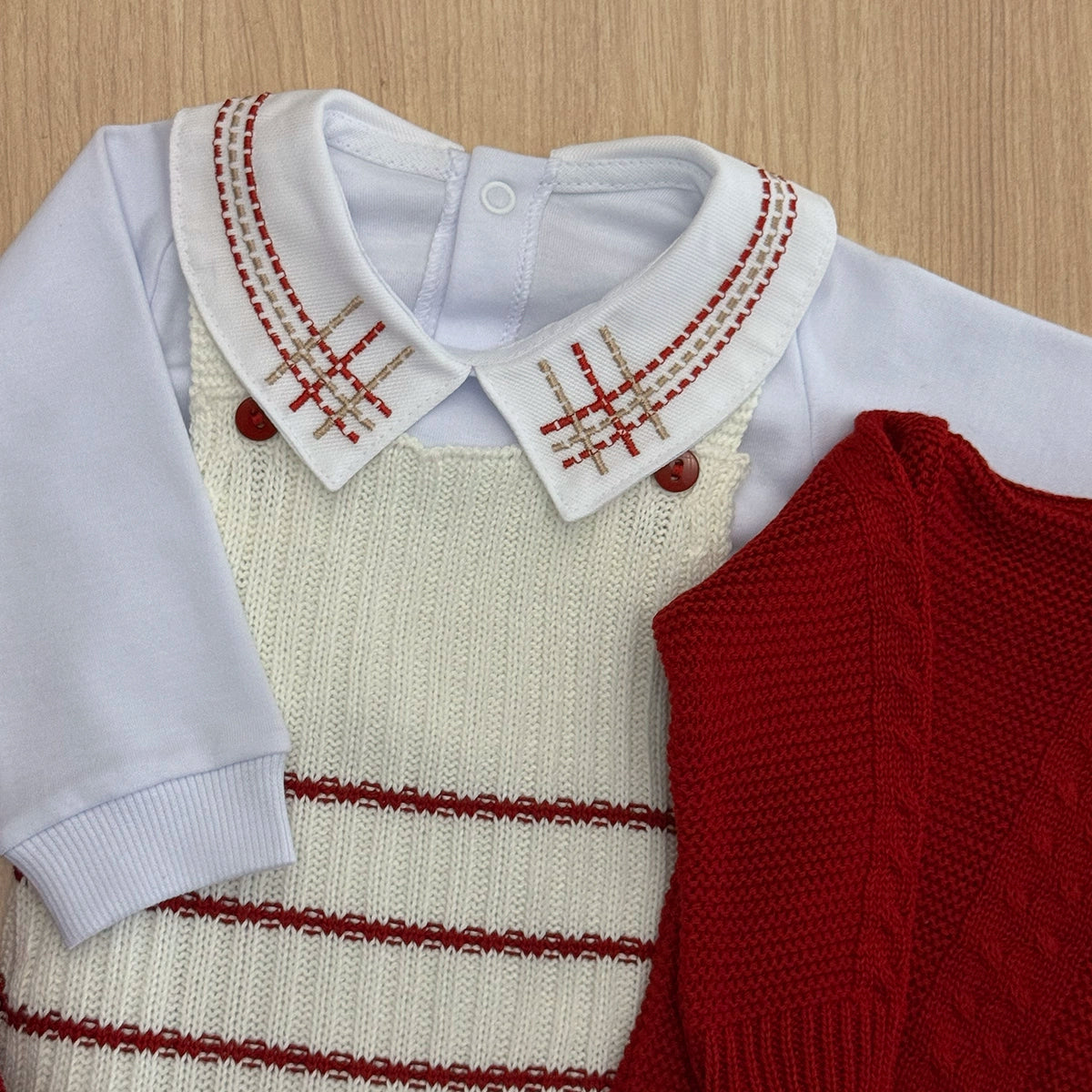 Saída Maternidade Tricot Vitor
