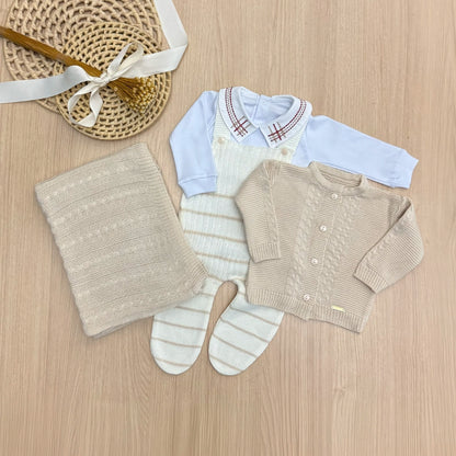 Saída Maternidade Tricot Vitor