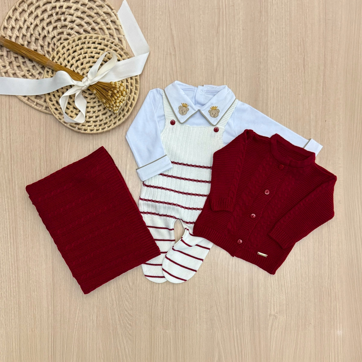 Saída Maternidade Tricot Davi