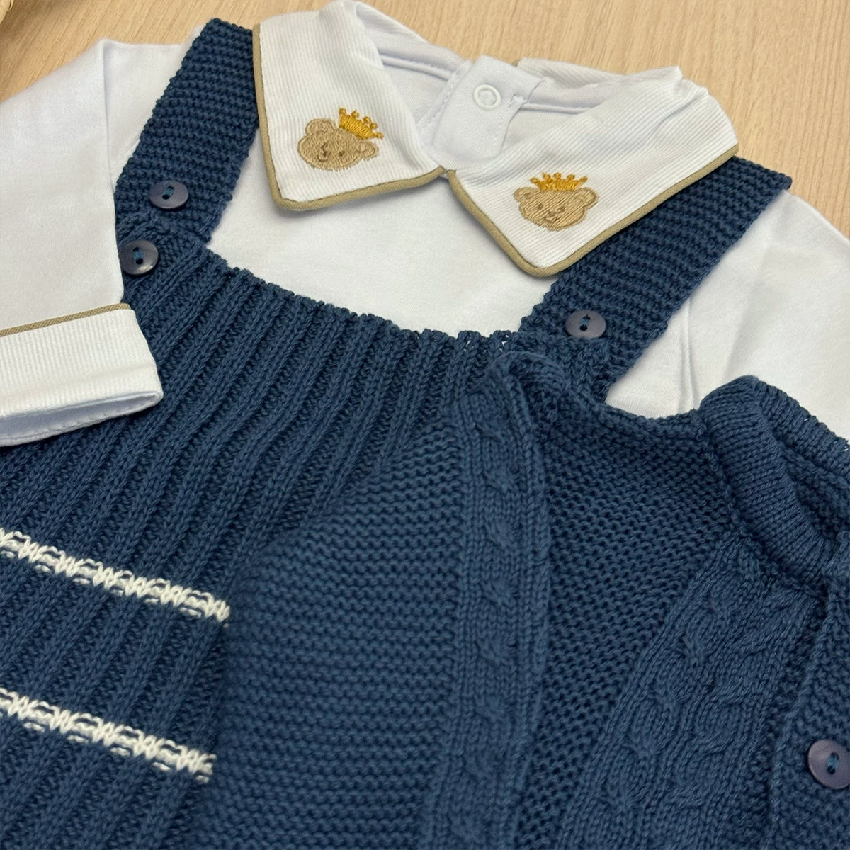 Saída Maternidade Tricot Davi