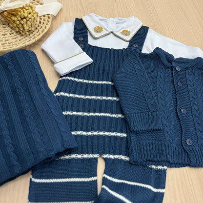 Saída Maternidade Tricot Davi