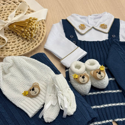 Saída Maternidade Tricot Davi