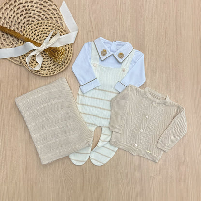 Saída Maternidade Tricot Davi
