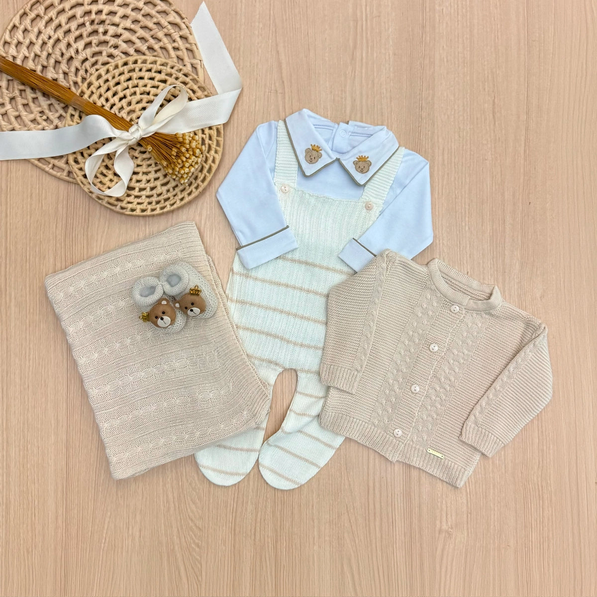 Saída Maternidade Tricot Davi