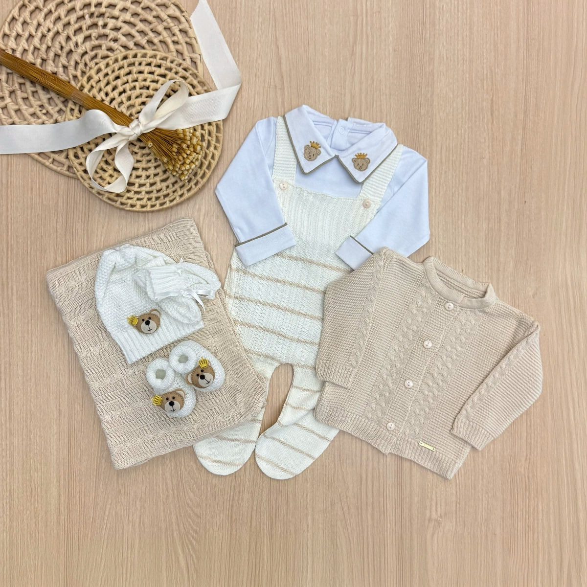 Saída Maternidade Tricot Davi