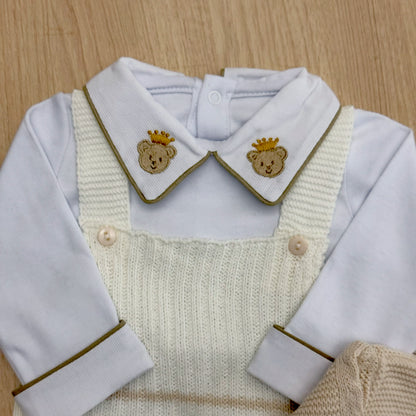 Saída Maternidade Tricot Davi