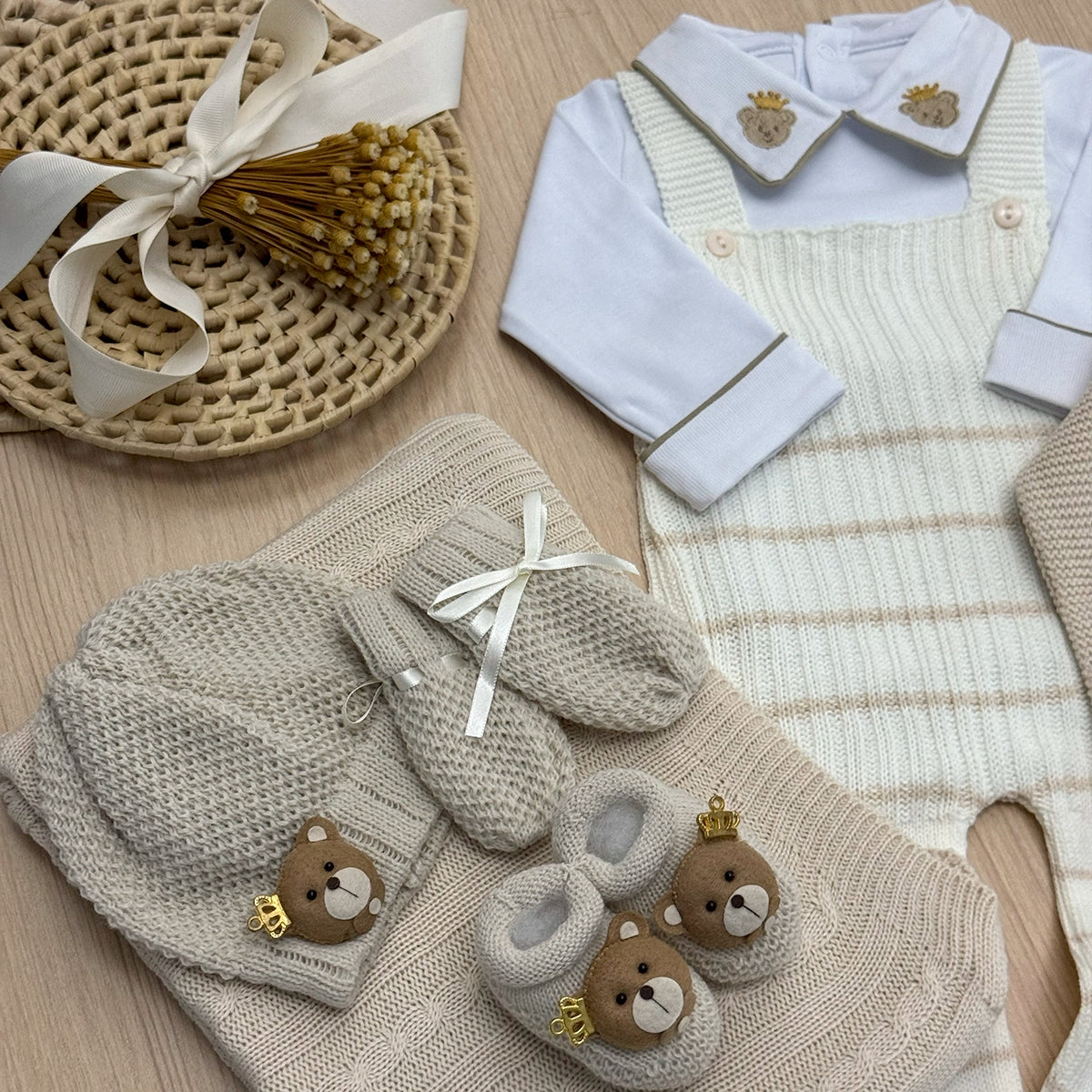 Saída Maternidade Tricot Davi