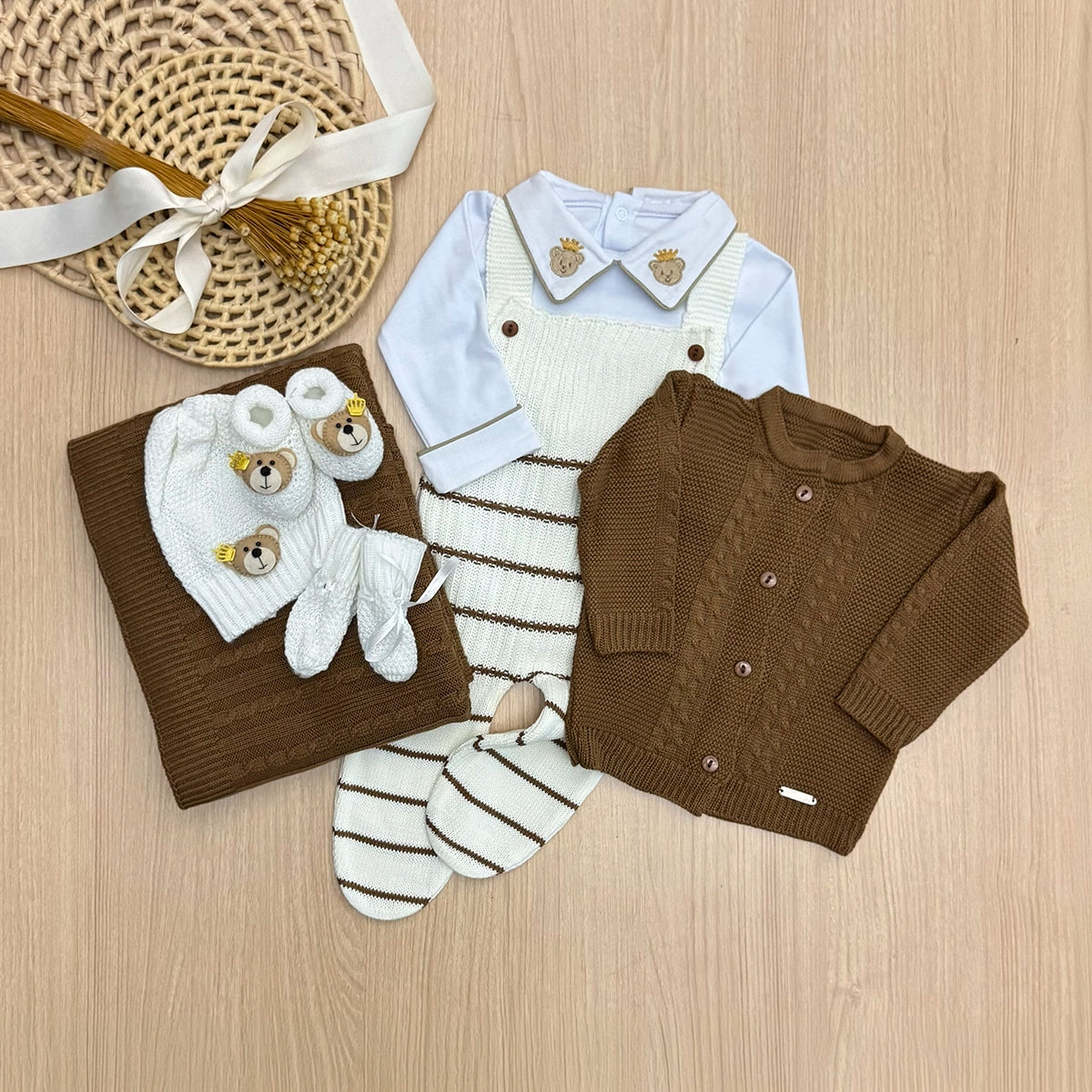 Saída Maternidade Tricot Davi