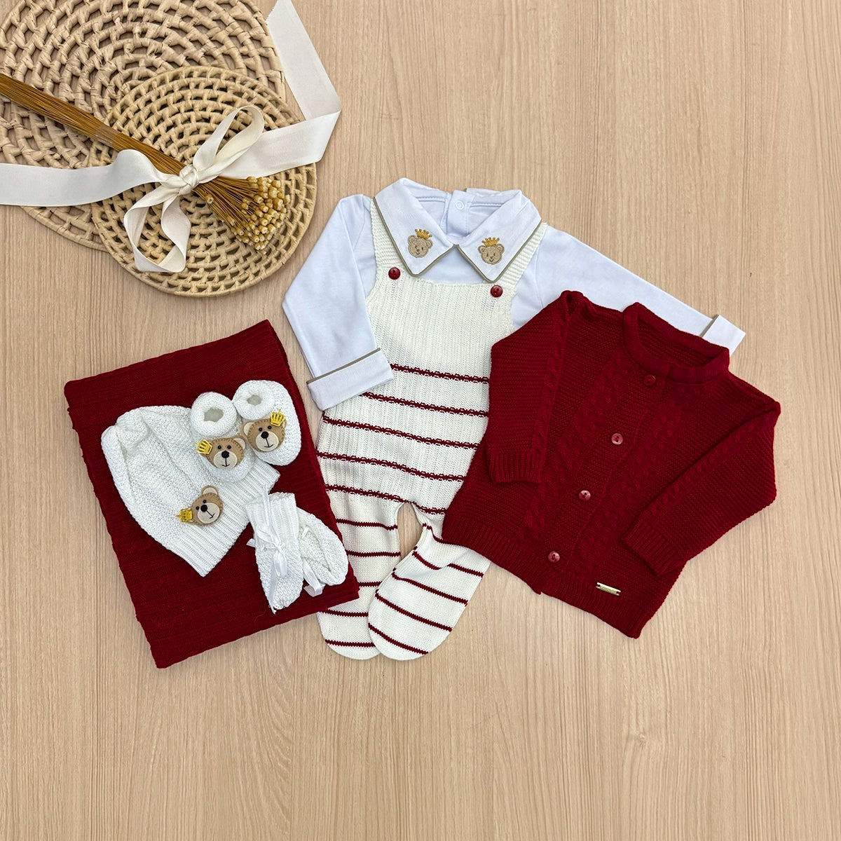Saída Maternidade Tricot Davi