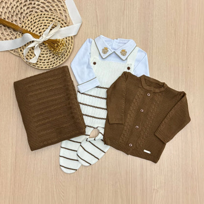 Saída Maternidade Tricot Davi