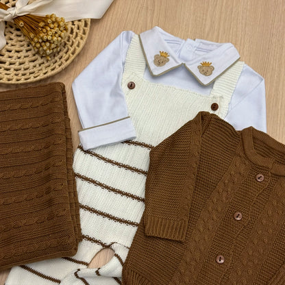 Saída Maternidade Tricot Davi