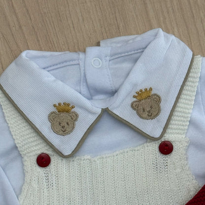 Saída Maternidade Tricot Davi