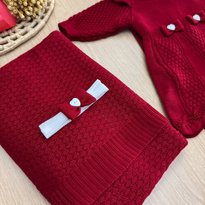 Saída Maternidade Tricot Livia Maria