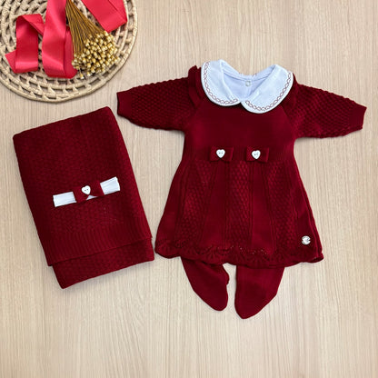 Saída Maternidade Tricot Livia Maria