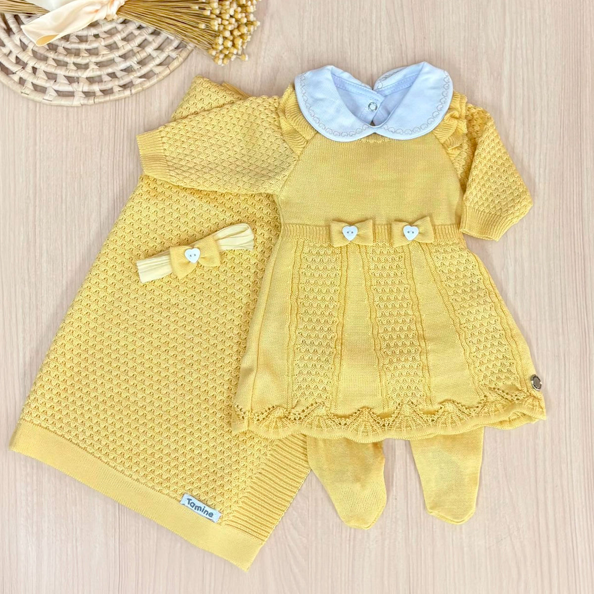 Saída Maternidade Tricot Livia Maria