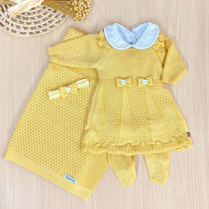 Saída Maternidade Tricot Livia Maria