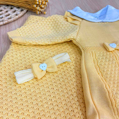 Saída Maternidade Tricot Livia Maria