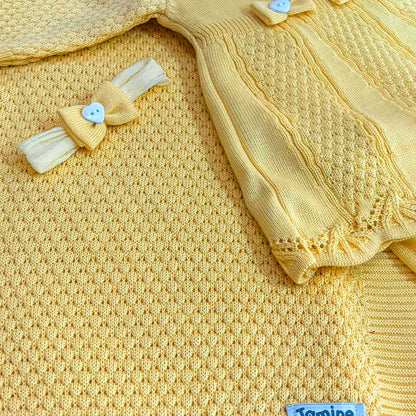 Saída Maternidade Tricot Livia Maria
