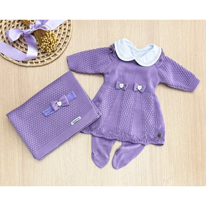 Saída Maternidade Tricot Livia Maria