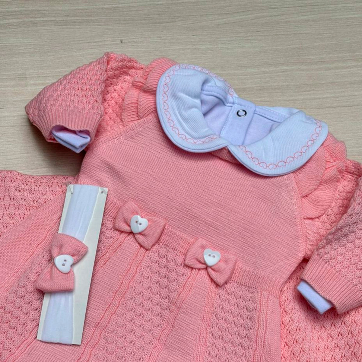 Saída Maternidade Tricot Livia Maria