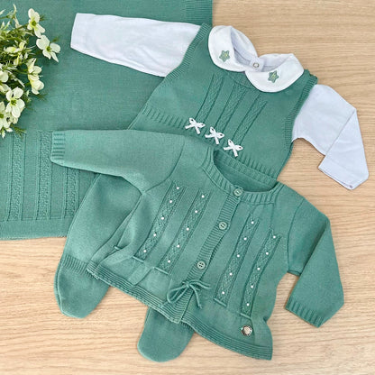 Saída Maternidade Tricot Liz