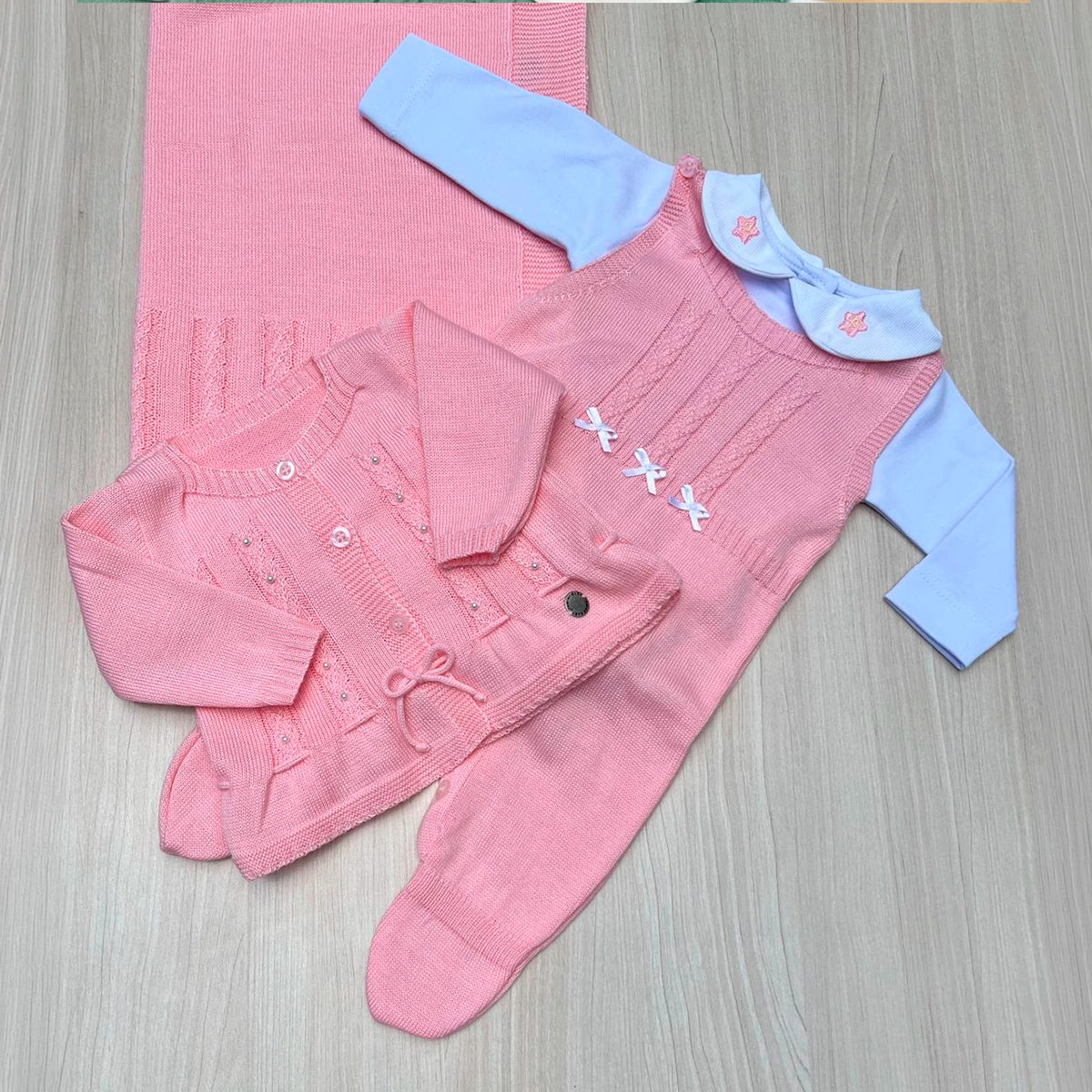 Saída Maternidade Tricot Liz