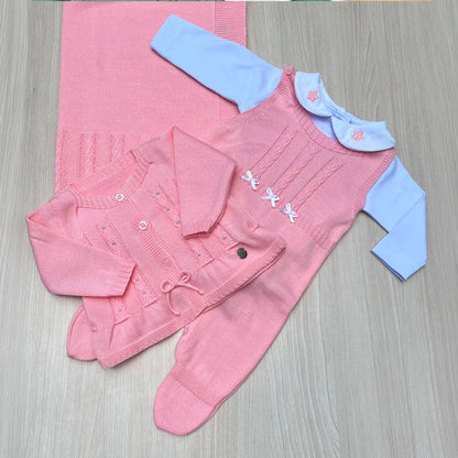 Saída Maternidade Tricot Liz