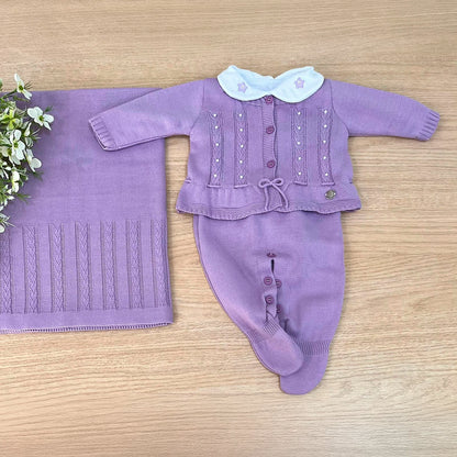 Saída Maternidade Tricot Liz