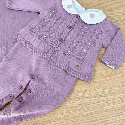 Saída Maternidade Tricot Liz