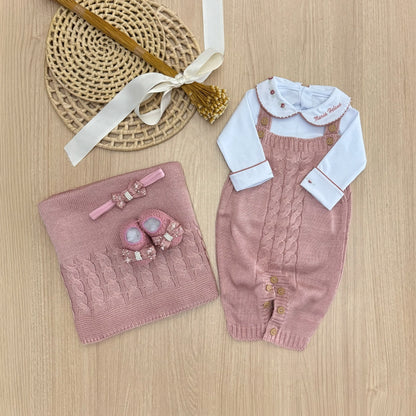 Saída Maternidade Tricot Lola Personalizado