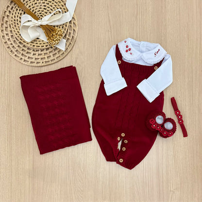 Saída Maternidade Tricot Lola Personalizado