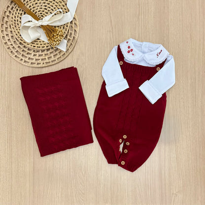 Saída Maternidade Tricot Lola Personalizado
