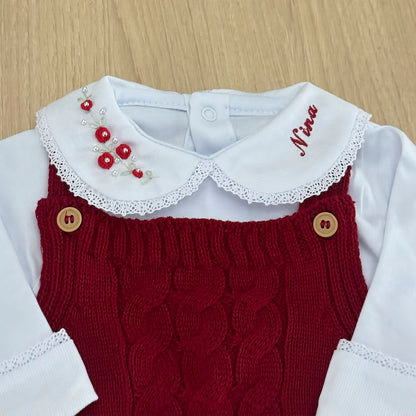 Saída Maternidade Tricot Lola Personalizado
