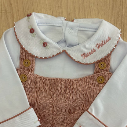 Saída Maternidade Tricot Lola Personalizado